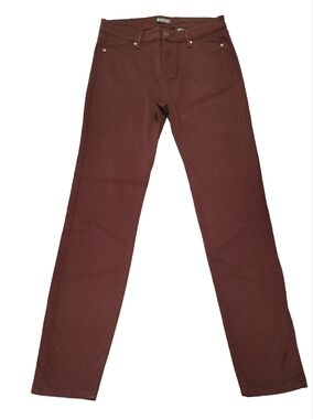 Buffalo by David Bitton Karolin Midrise Burgundy Stretch Ankle Jeggings  8/29